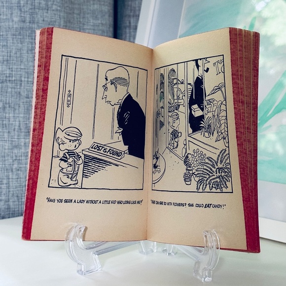 Vintage Dennis the Menace Household Hurricane Paperback Book - Picture 4 of 6